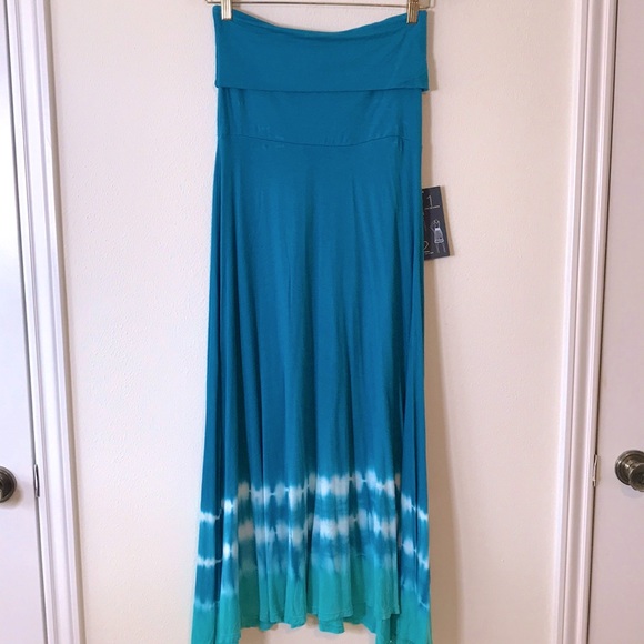 International Concepts (INC) summer skirt in turquoise/teal Size M - Picture 1 of 4